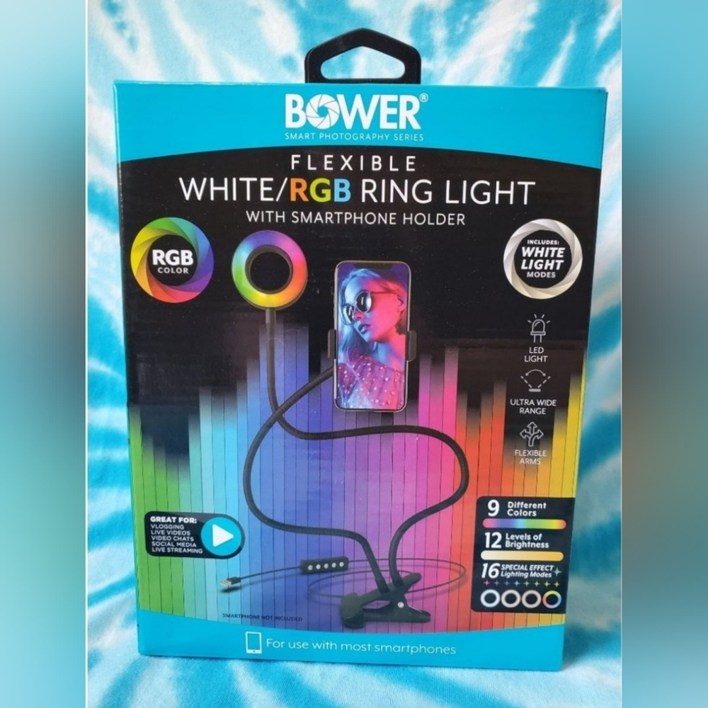 Bower Flexible RGB/White Ring Light